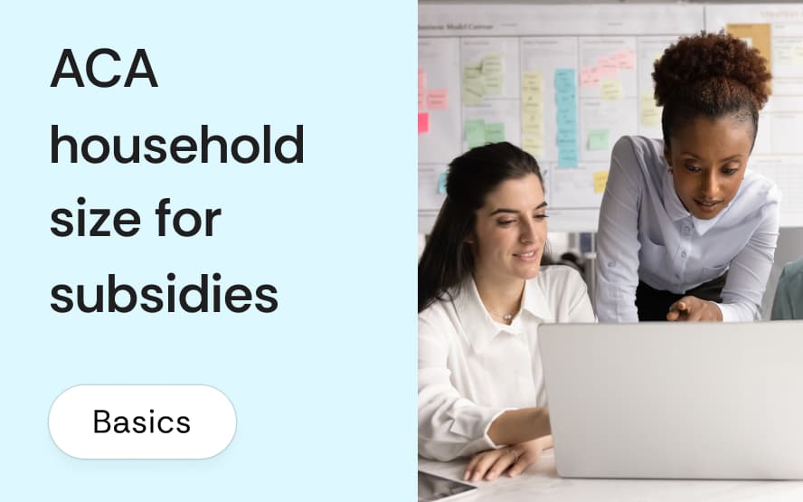 ACA household size for subsidies: how the tax household rule works