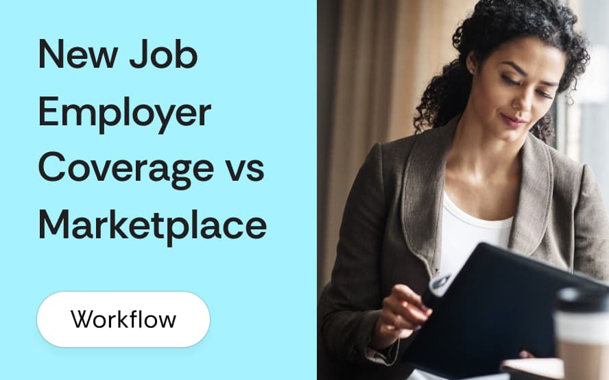 When Marketplace members get a new job: the coverage transition brokers handle wrong