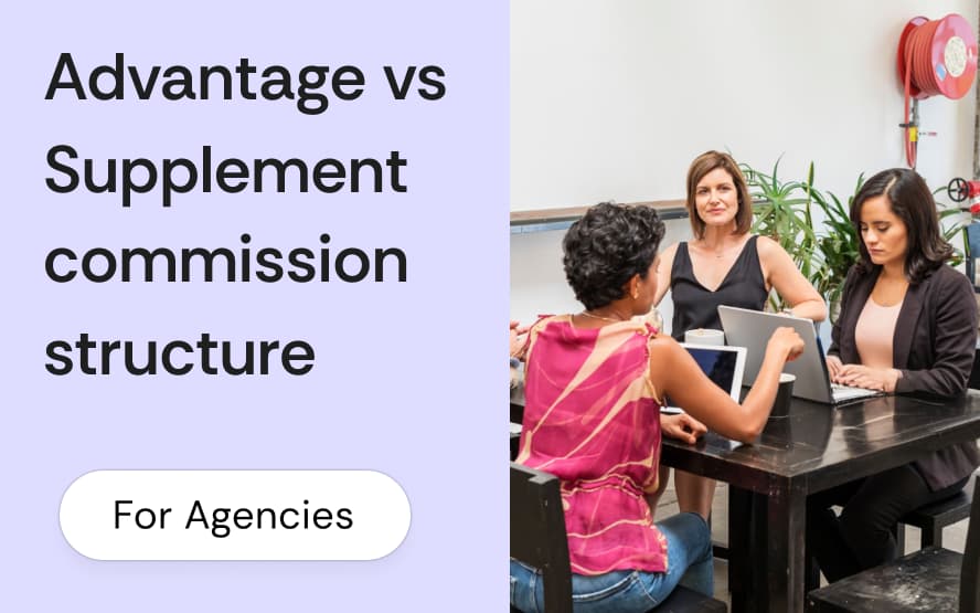 Medicare Advantage vs Medicare Supplement commission structure: how initial, renewal, and D-SNP pay compares