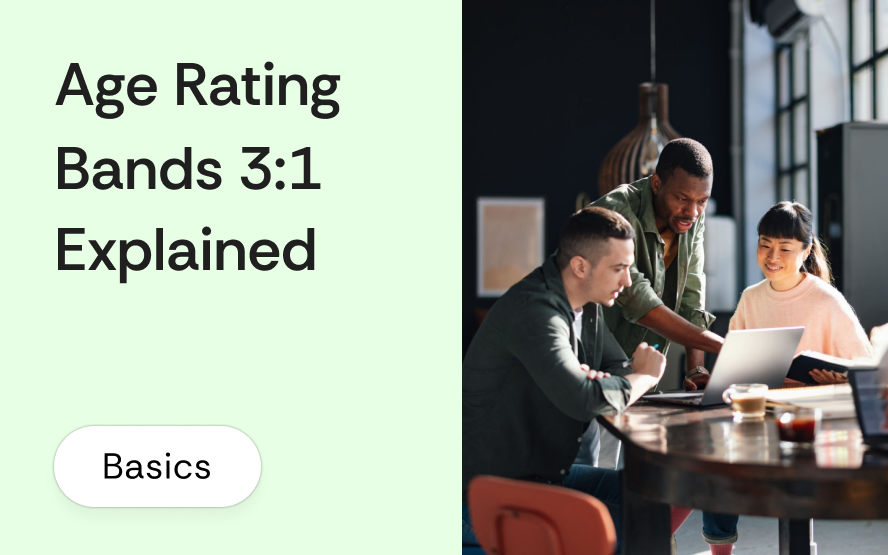ACA age rating bands: how the 3-to-1 ratio works and what it means at 55 to 64