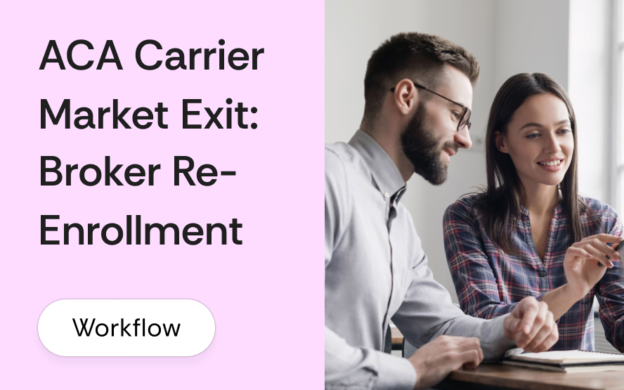 ACA carrier market exit: the broker re-enrollment workflow when an insurer withdraws