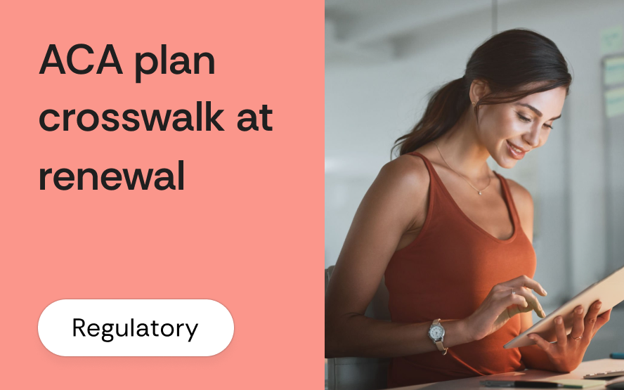 ACA plan crosswalk at renewal: what CMS auto-assignment means for your members