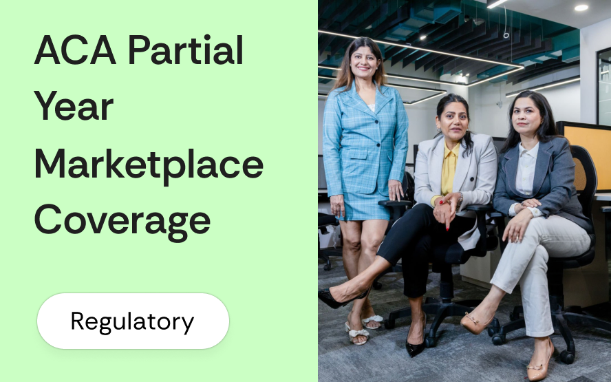 ACA partial-year marketplace coverage: how APTC reconciliation works when a client leaves mid-year
