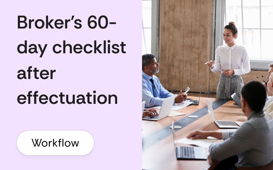 ACA post-enrollment: the broker's 60-day checklist after effectuation