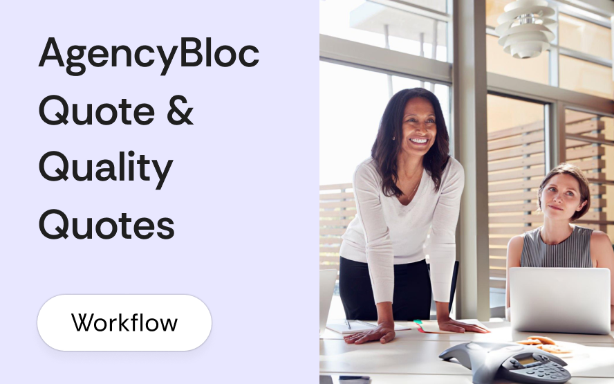 AgencyBloc Quote+ for small group vs QualityQuotes for ACA