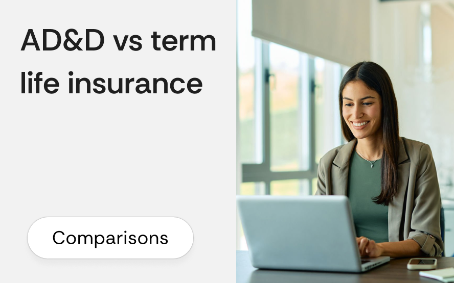 AD&D vs term life insurance: what accidental death and dismemberment actually excludes and when each product earns its place